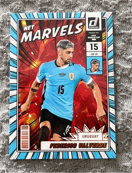 2025 Donruss Road to FIFA World Cup #15 Federico Valverde — front