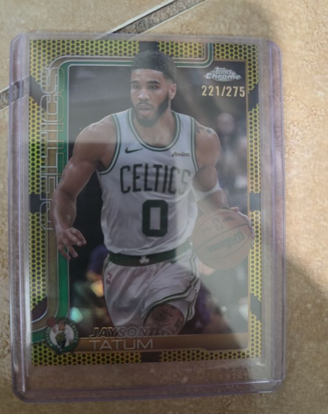 2025-26 Topps Chrome #49 Jayson Tatum — front