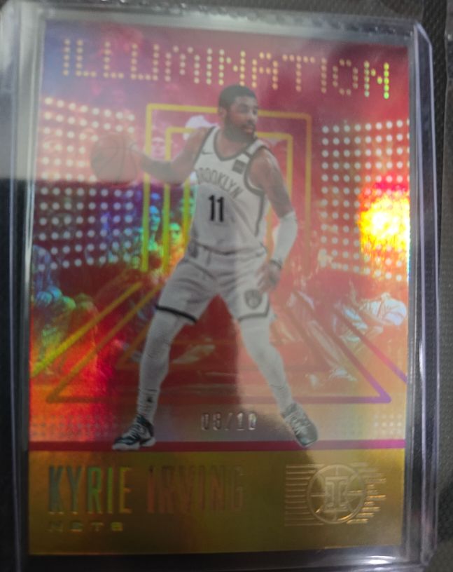 2019-20 Panini Illusions Illumination #16 Kyrie Irving — front
