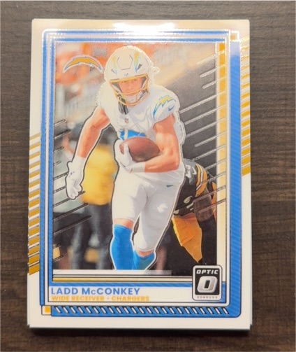 2025 Panini Donruss Optic #26 Ladd McConkey — front