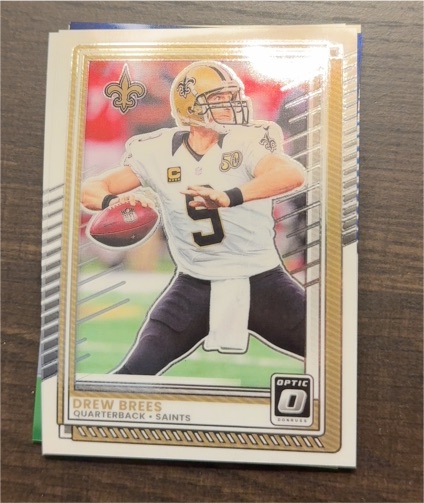 2025 Panini Donruss Optic #190 Drew Brees — front