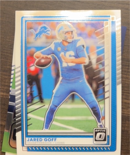 2025 Panini Donruss Optic #149 Jared Goff — front
