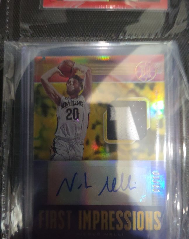 2019-20 Panini Illusions First Impressions #FI-NML Nicolo Melli — front