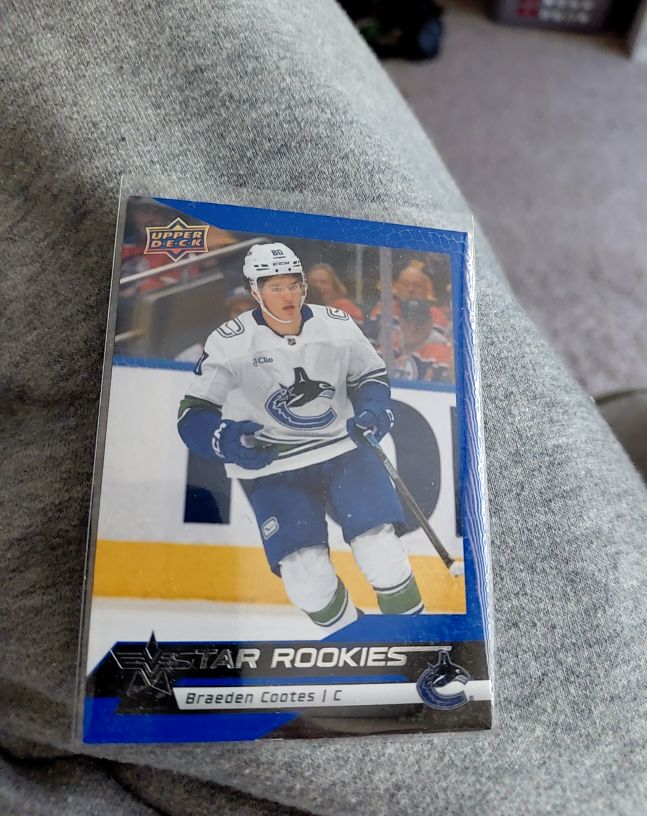 2025-26 Upper Deck Star Rookies #20 Braeden Cootes — front