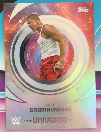 2025 Topps Universe WWE #3 Rob Gronkowski — front