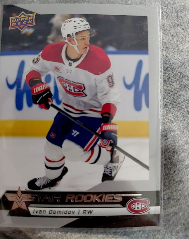 2025-26 Upper Deck Star Rookies #1 Ivan Demidov — front