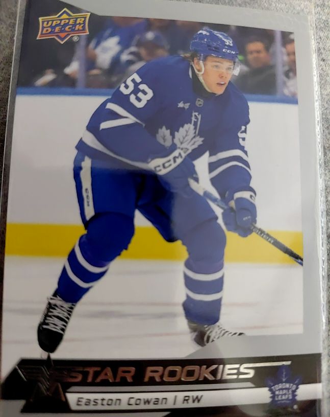 2025-26 Upper Deck Star Rookies #11 Easton Cowan — front
