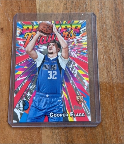 2025-26 Topps Power Players #PP-16 Cooper Flagg — front