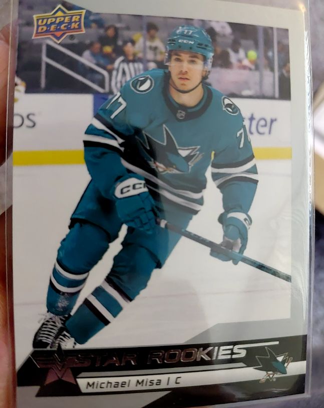 2025-26 Upper Deck Star Rookies #13 Michael Misa — front