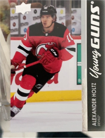 2021-22 Upper Deck Extended Series #701 Alexander Holtz — front