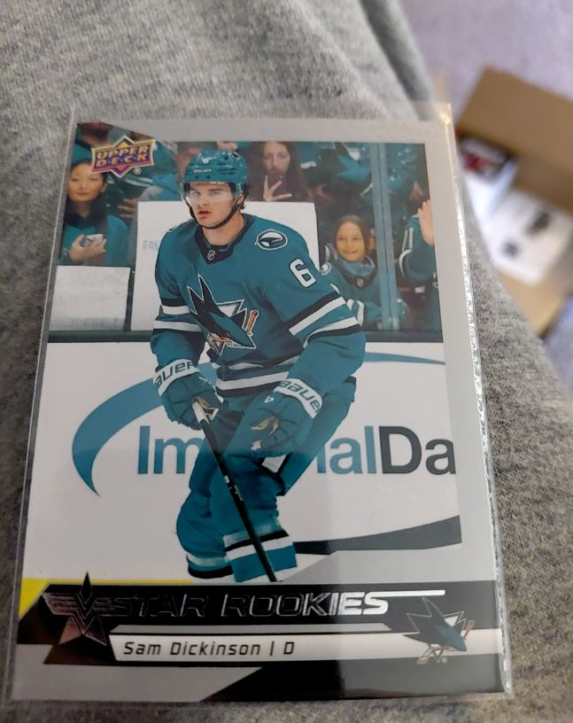 2025-26 Upper Deck Star Rookies #14 Sam Dickinson — front