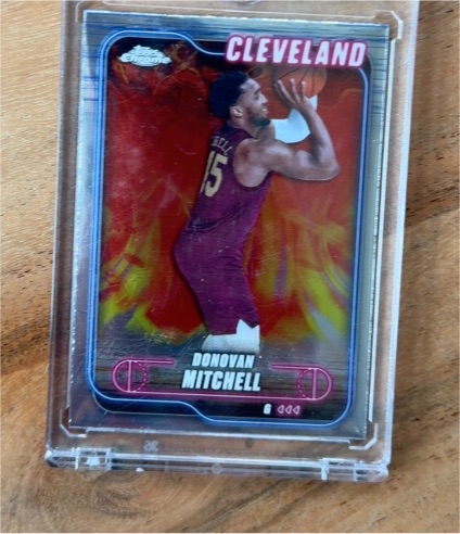 2024-25 Topps Chrome #69 Donovan Mitchell — front
