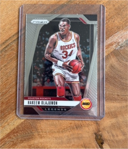 2024-25 Panini Prizm #296 Hakeem Olajuwon — front