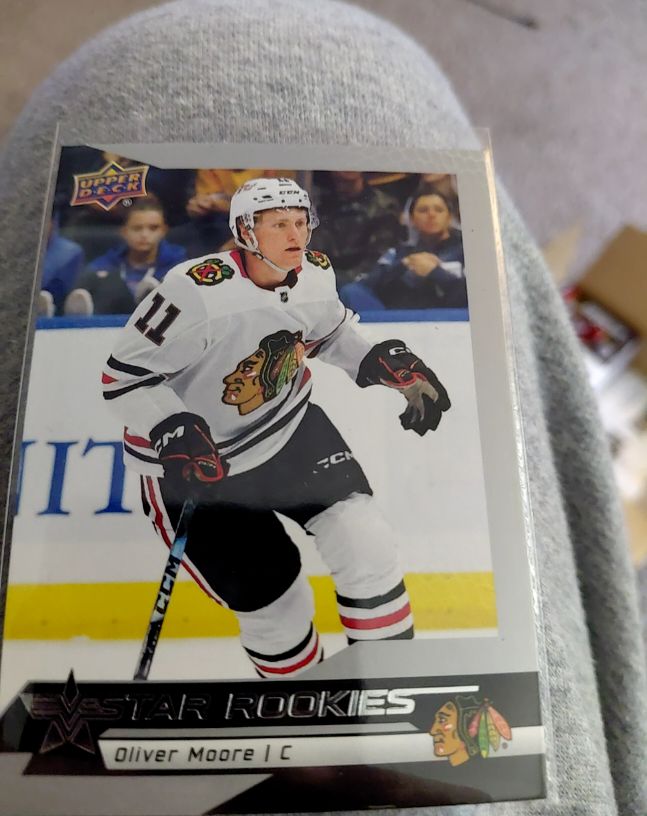 2025-26 Upper Deck Star Rookies #19 Oliver Moore — front
