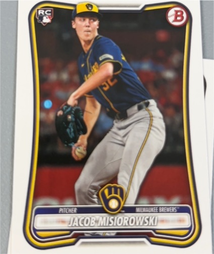 2026 Bowman #35 Jacob Misiorowski — front