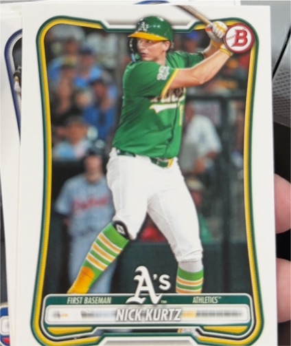 2026 Bowman #10 Nick Kurtz — front