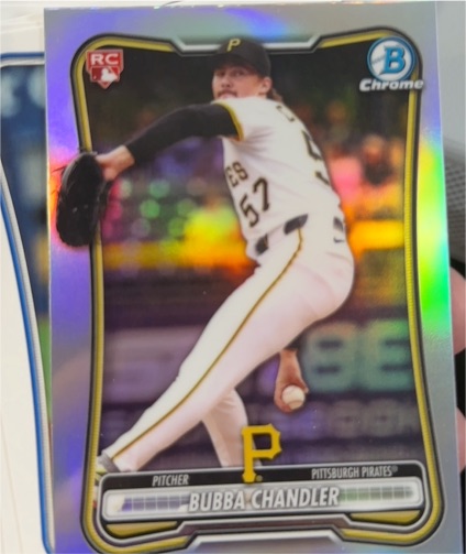 2026 Bowman Chrome #83 Bubba Chandler — front