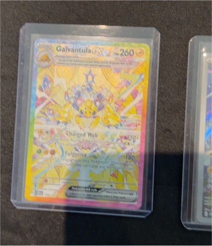 2023 Pokémon SV07: Stellar Crown #168 Galvantula EX — front