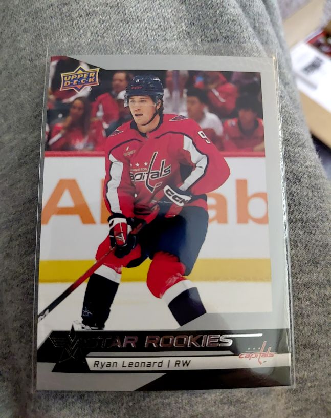 2025-26 Upper Deck Star Rookies #9 Ryan Leonard — front