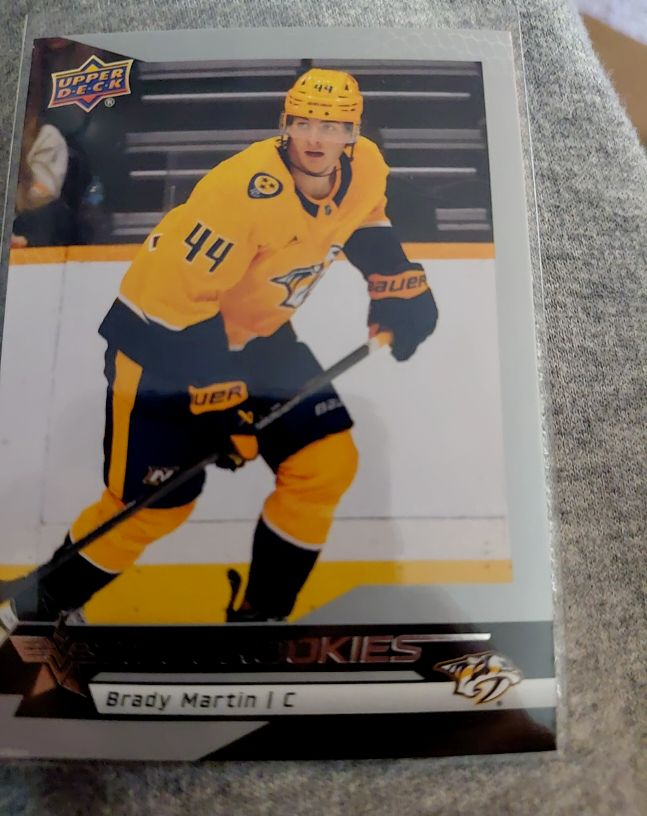 2025-26 Upper Deck Star Rookies #18 Brady Martin — front