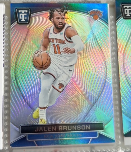 2024-25 Panini Totally Certified #27 Jalen Brunson — front