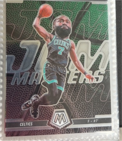 2024-25 Panini Mosaic #19 Jaylen Brown Jam Masters — front