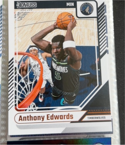 2024-25 Donruss #165 Anthony Edwards — front