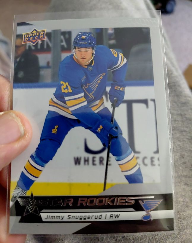 2025-26 Upper Deck Star Rookies #17 Jimmy Snuggerud — front