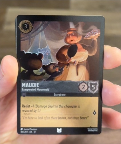 2026 Disney Lorcana Wilds Unknown #188 Maudie - Exasperated Nursemaid — front