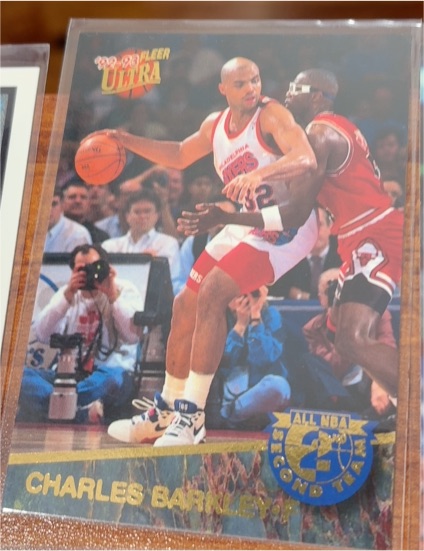 1992-93 Fleer Ultra #7 Charles Barkley All-NBA — front