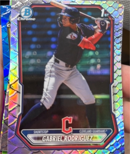 2026 Bowman Chrome #BCP-118 Gabriel Rodriguez — front