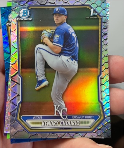 2026 Bowman Chrome #BCP-7 Kendry Chourio — front