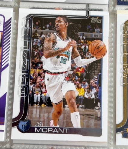 2025-26 Topps #182 Ja Morant — front