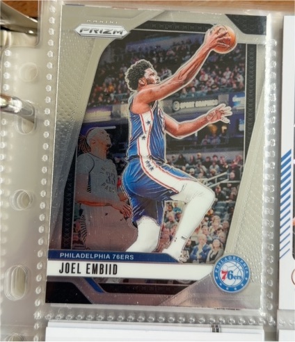 2024-25 Panini Prizm #28 Joel Embiid — front