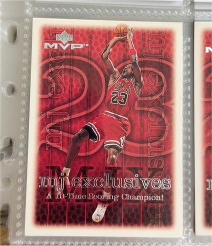 1999-00 Upper Deck MVP #184 Michael Jordan — front