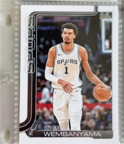 2025-26 Topps #195 Victor Wembanyama — front
