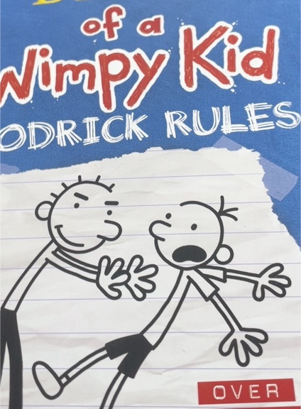 Diary of a Wimpy Kid: Rodrick Rules (Book 2) by Jeff Kinney 2009 Paperback — front