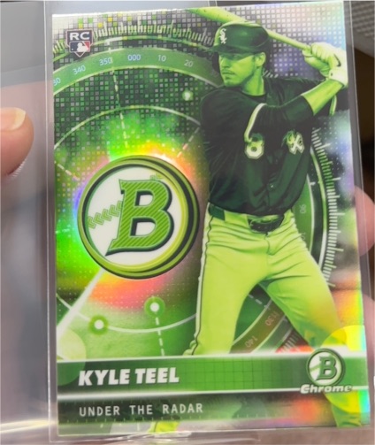 2026 Bowman Chrome #UR-6 Kyle Teel Under the Radar — front