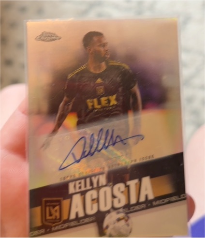 2022 Topps Chrome MLS #108 Kellyn Acosta — front