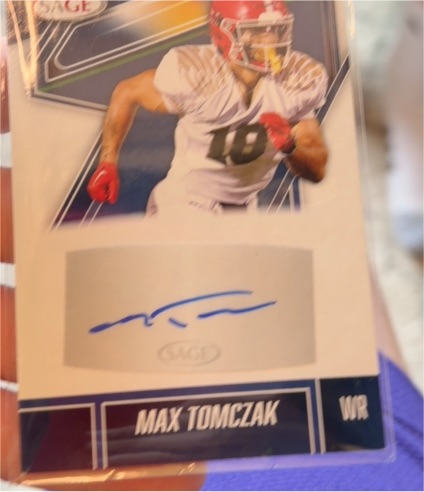 2026 SAGE High Series #A-MT3 Max Tomczak — front