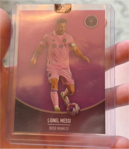 2024 Topps Superstars MLS #1 Lionel Messi Inter Miami CF — front