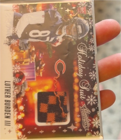 2025 Panini Absolute #HS-LBN Luther Burden III Holiday Suit — front