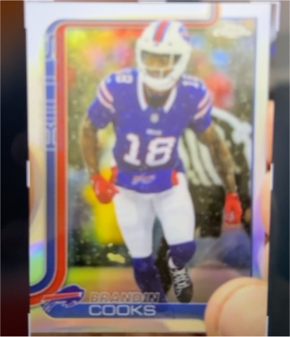 2025 Topps Chrome #217 Brandin Cooks — front