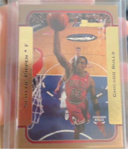 2003-04 Bowman #64 Scottie Pippen — front