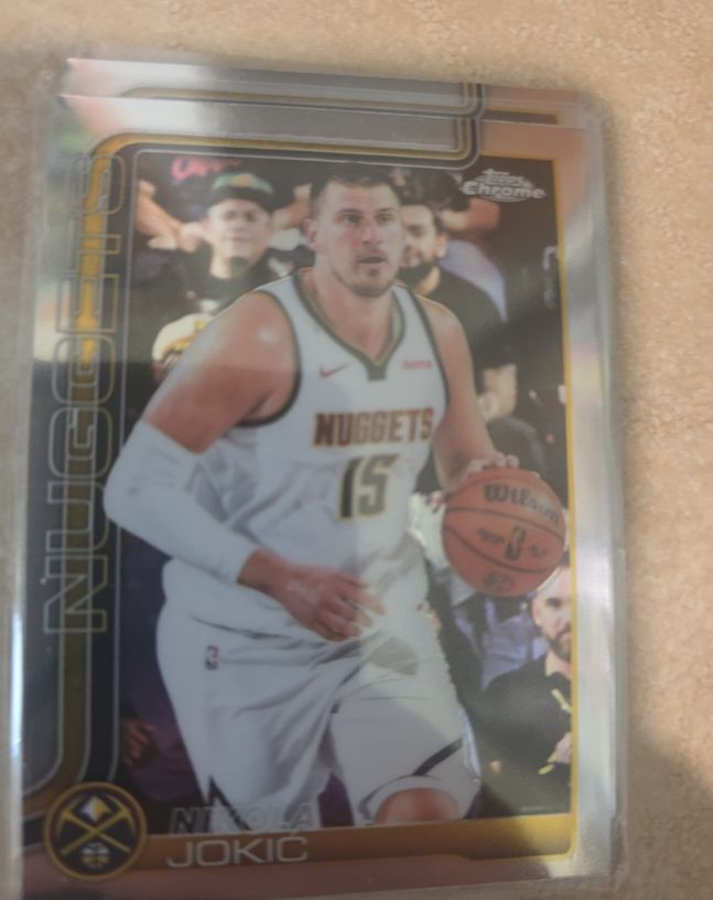 2025-26 Topps Chrome #25 Nikola Jokic — front
