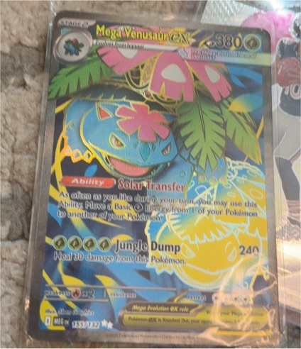 2014 Pokémon Mega Evolutions #155 Mega Venusaur EX — front