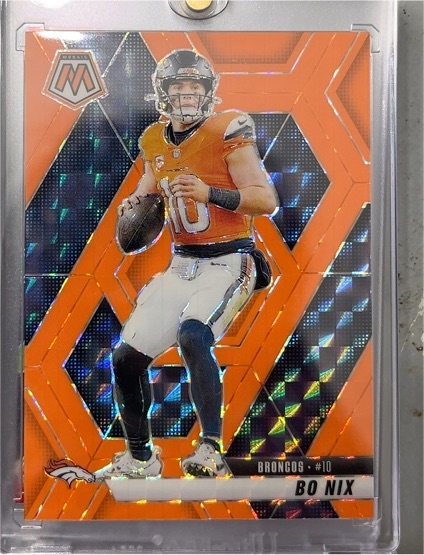 2025 Panini Mosaic #173 Bo Nix — front