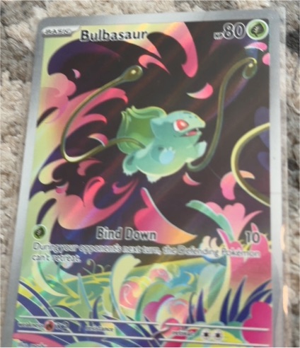 2021 Pokémon ME01: Mega Evolution #133 Bulbasaur — front