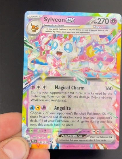 2024 Pokémon Sylveon ex #041/131 Prismatic Evolutions — front