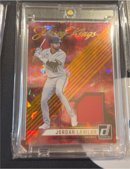 2024 Donruss Jersey Kings #JK-JL Jordan Lawlar — front